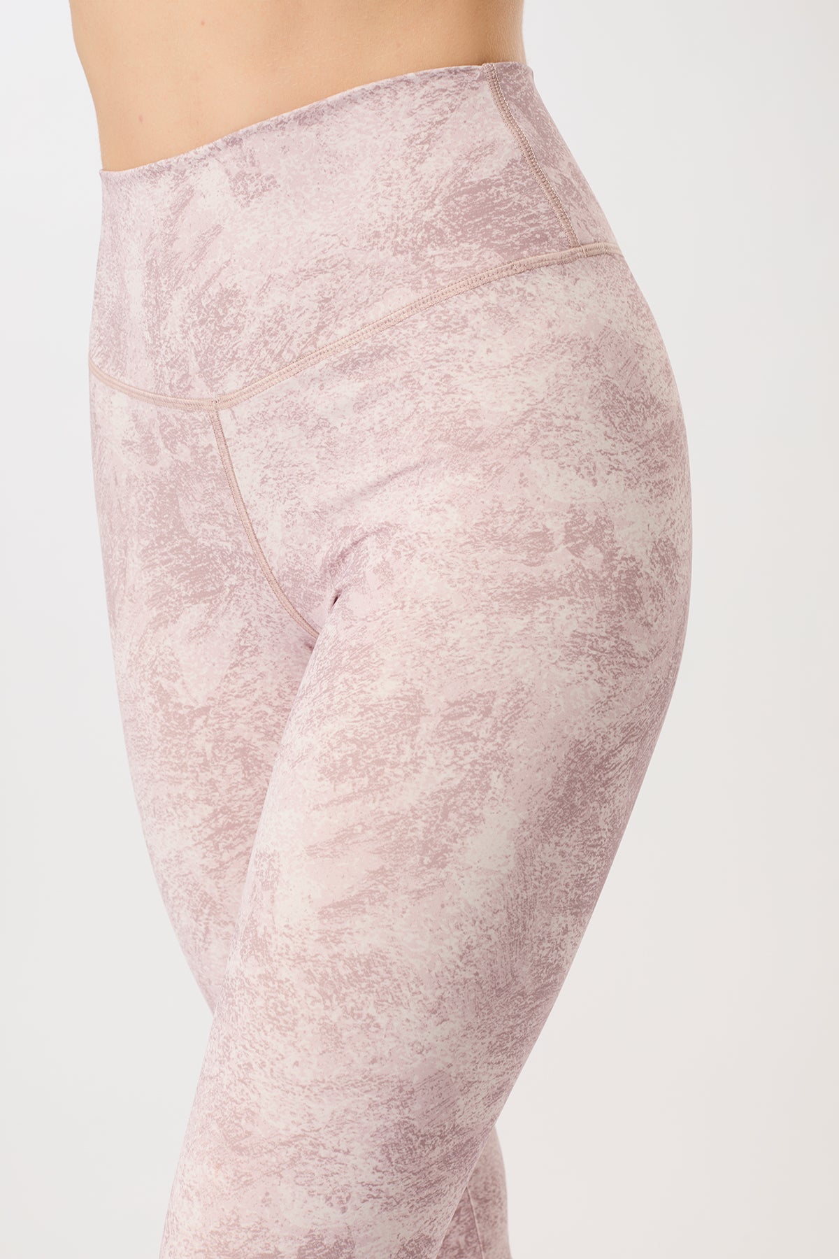 Monoprinted Leggings - Earth