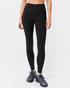 greenyogashop Best Loved Leggings in Schwarz mit hoher Taille aus weichem TENCEL Lyocell Mix für Yoga und Pilates
