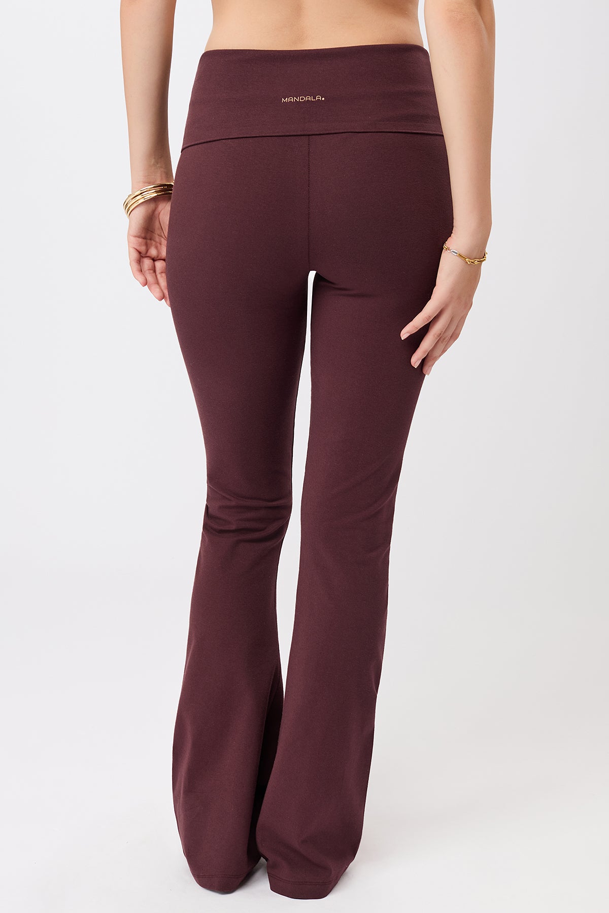 Yogahose Classic Rolldown - Ruby