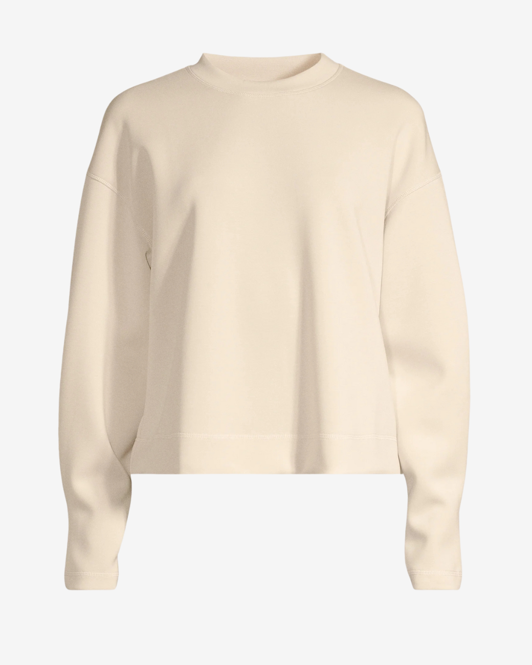 Peachy Crew Neck - Lamb White