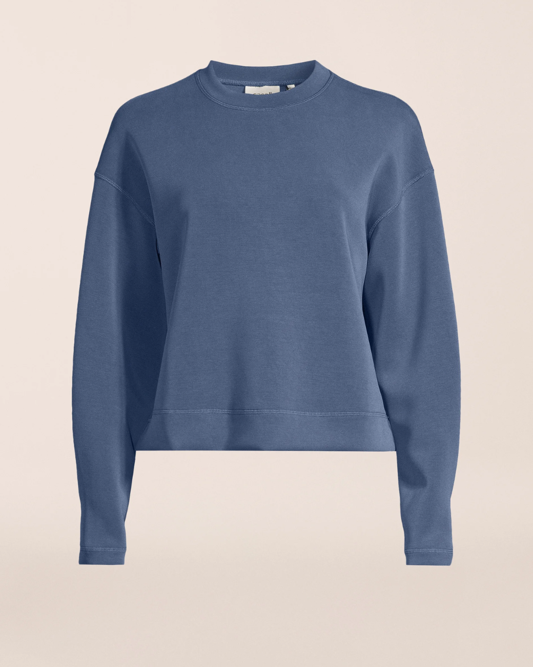 Peachy Crew Neck - Blue Shadow