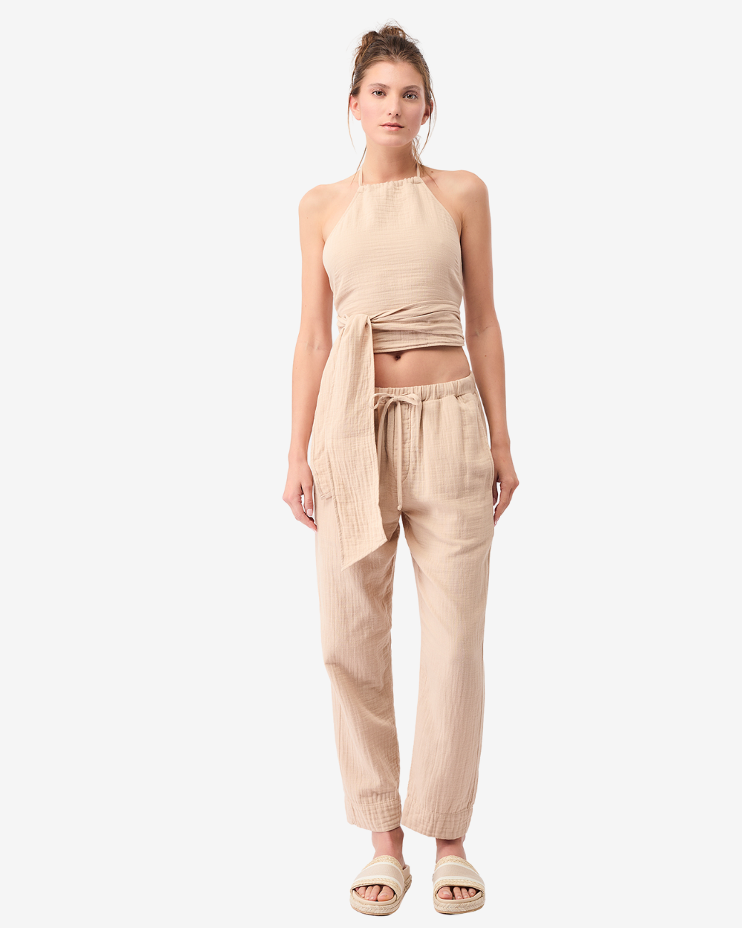 Relaxed Fit Pant - Soft Suede
