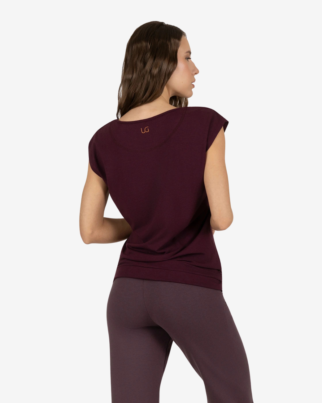 Asana Tee - Fig