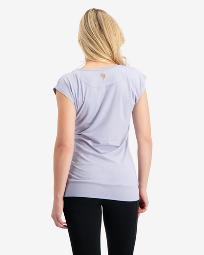 Asana Yoga Tee - Lilac