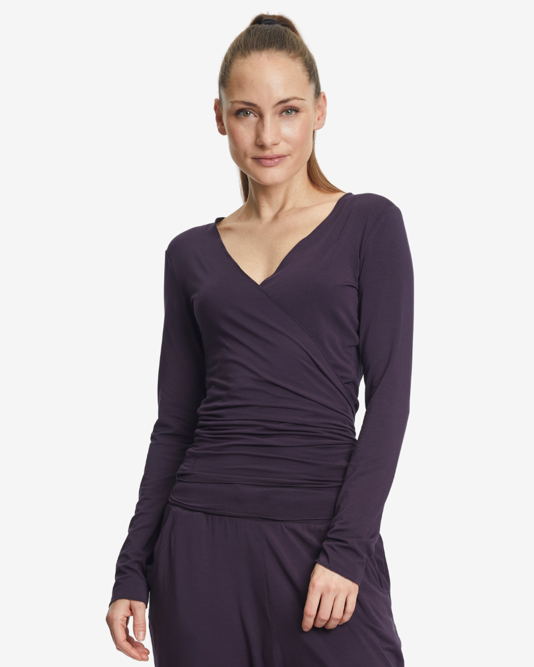 Wickeljacke Flow - Dark Violet