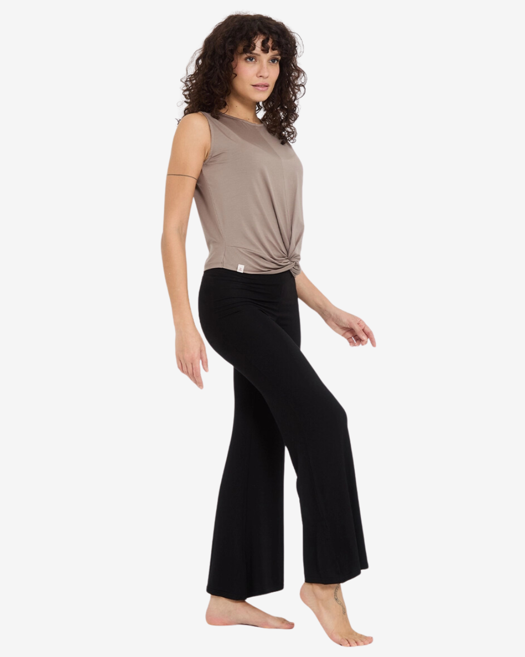 Yogahose Bambus JAIPUR - Schwarz