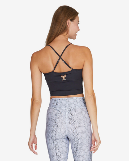 Crop Top Love - Anthracite