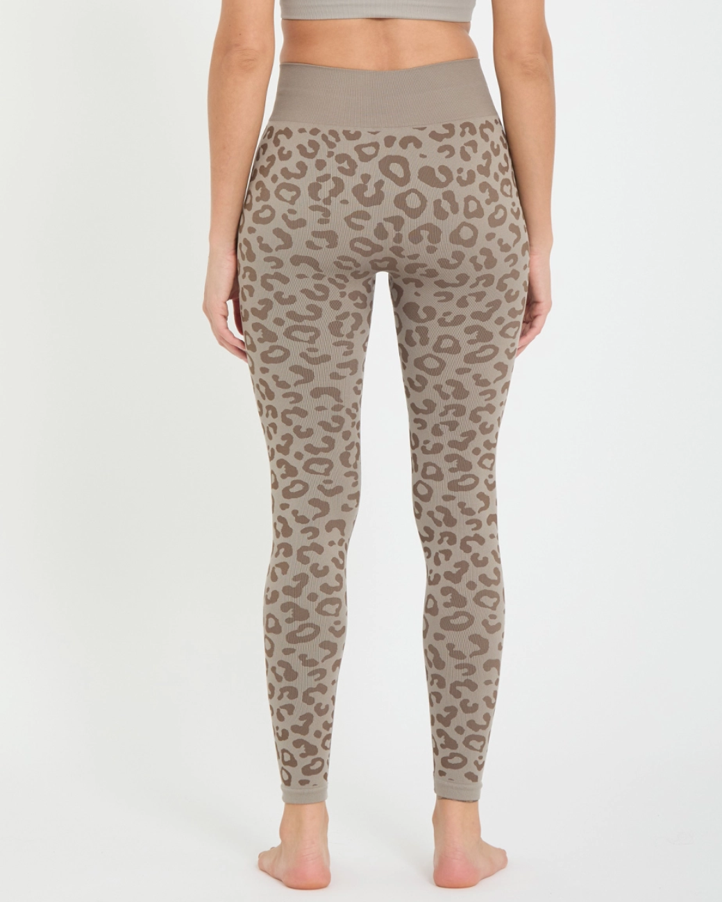Leggings BIDAIA Leopard - Cocoa