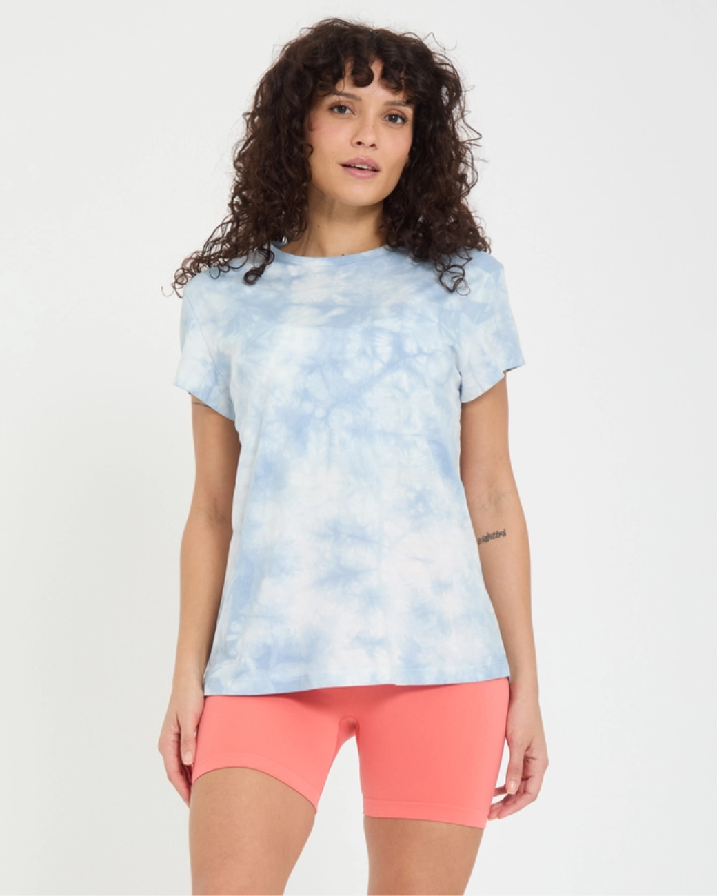 T-Shirt BIONAMA DYE - Himmel