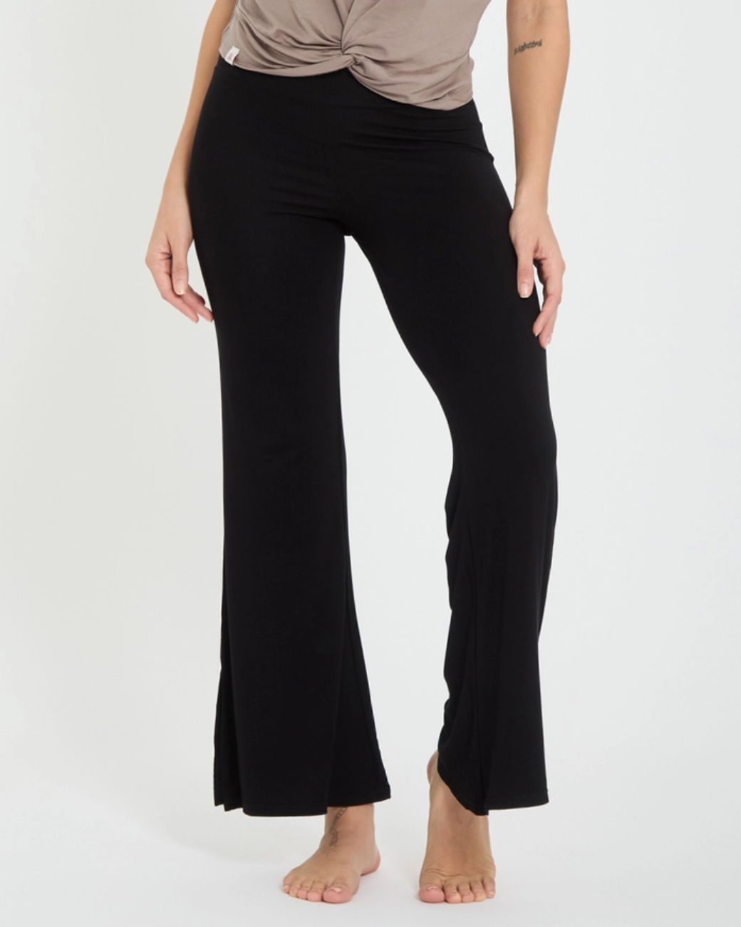 Yogahose Bambus JAIPUR - Schwarz