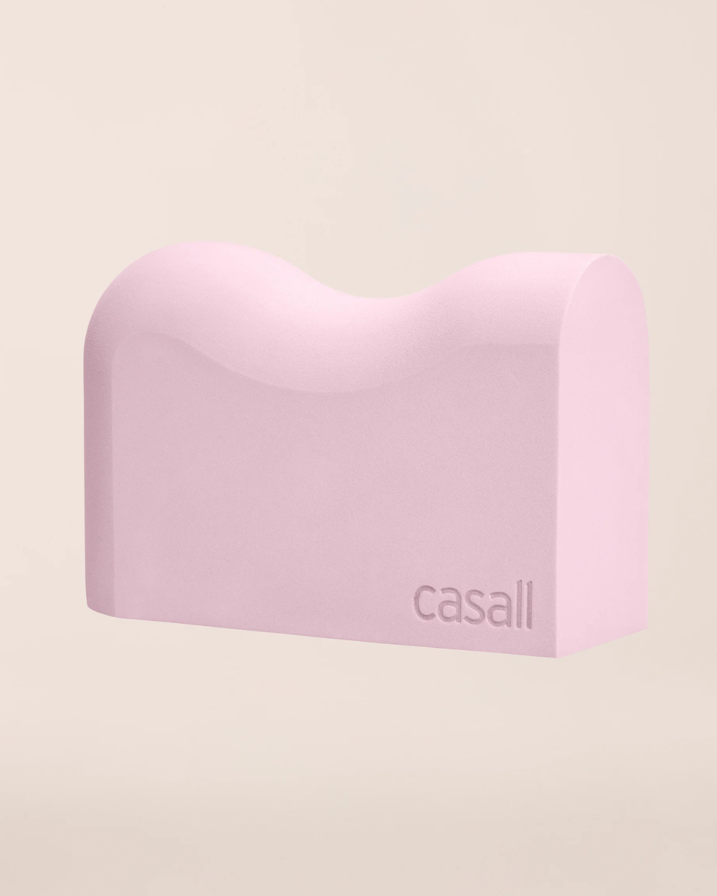 Make Waves Yoga Block - Light Pink