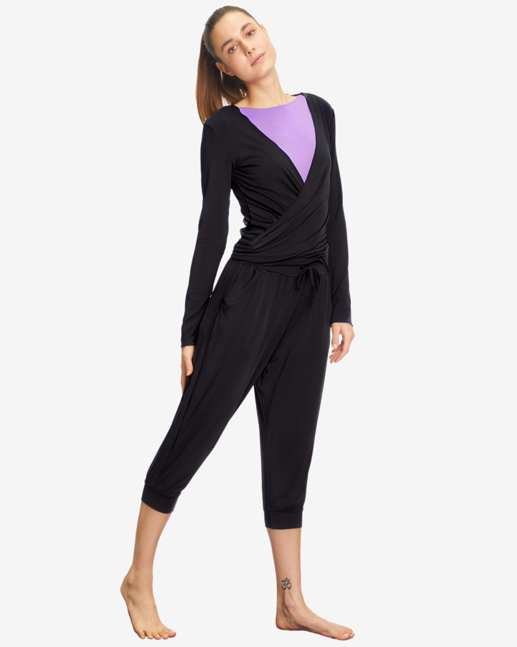 Capri Pants Relaxed - Black