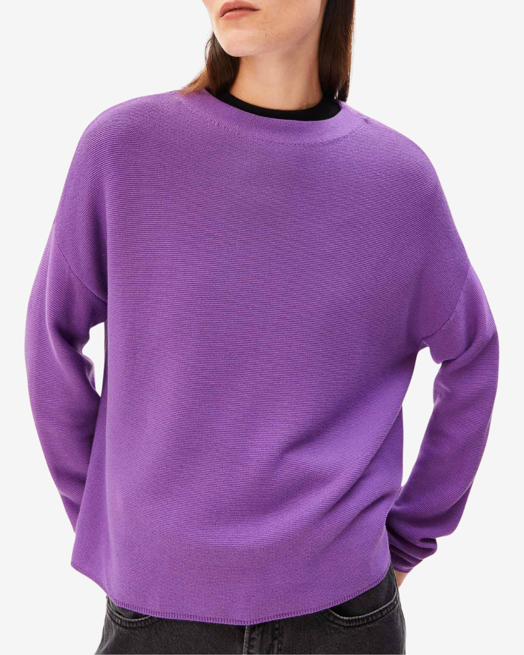 Merinaa Link Sweater Orchid