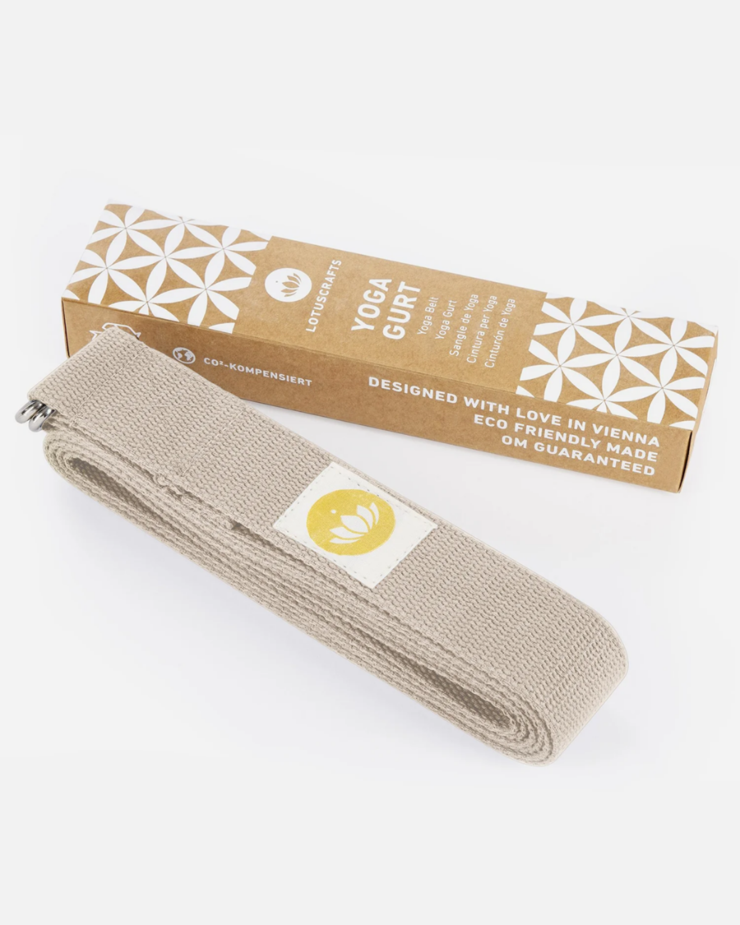 Lotuscafts Yogagurt 100% Bio-Baumwolle