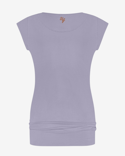 Asana Yoga Tee - Lilac