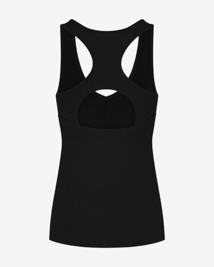 Anjea Yoga Sport Top - Onyx Black