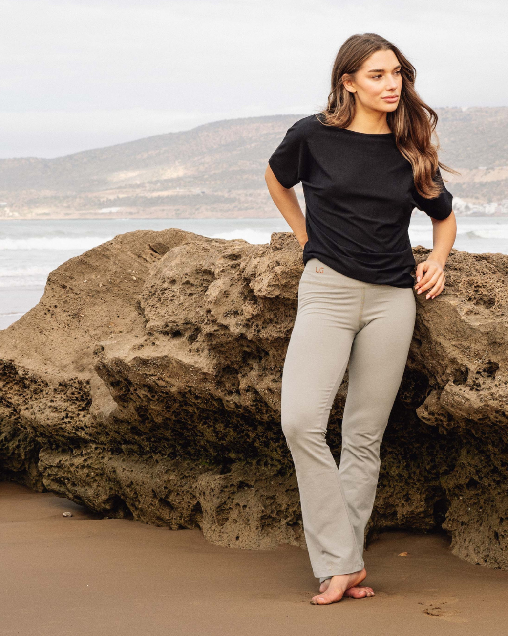 Anandafied Yogahose - Smokey Quartz