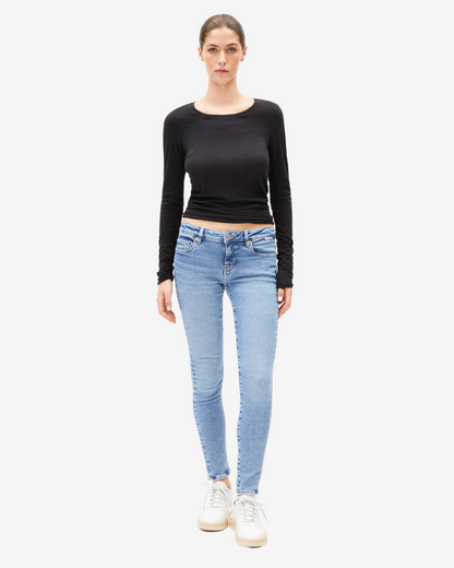 Langarmshirt Einiaara Soft - Black