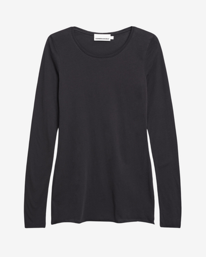 Langarmshirt Einiaara Soft - Black