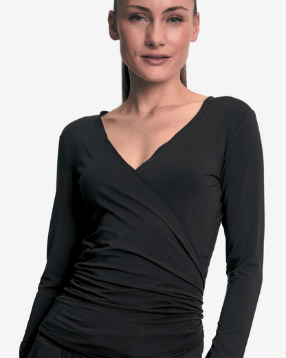 Wickeljacke Flow - Black