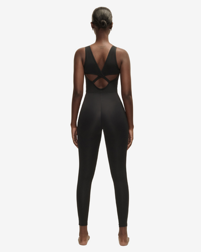 Catsuit Open Back - Black