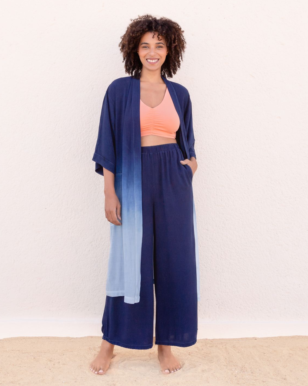 Yogahose Sky - Dark Indigo