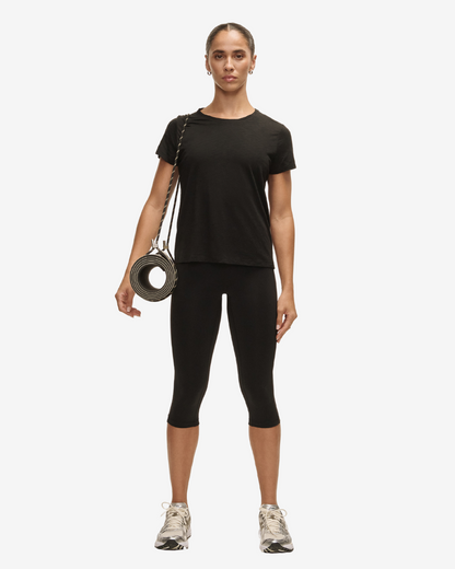 T-Shirt Soft Texture - Black