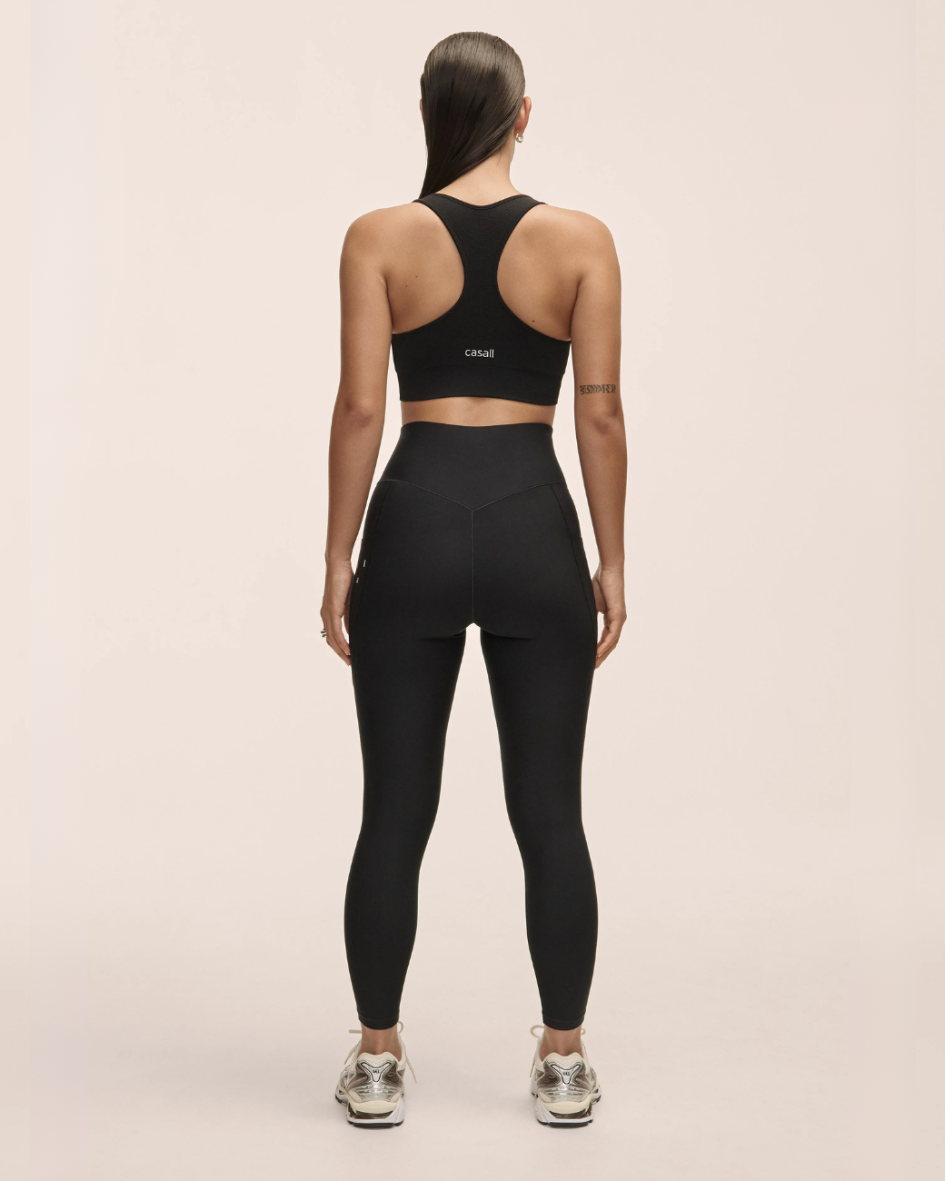 Pure Pocket High Waist Leggings - Black