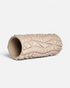 greenyogashop Recovery Foam Roller in Light Cashmere mit strukturierter Oberfläche für die Faszienmassage