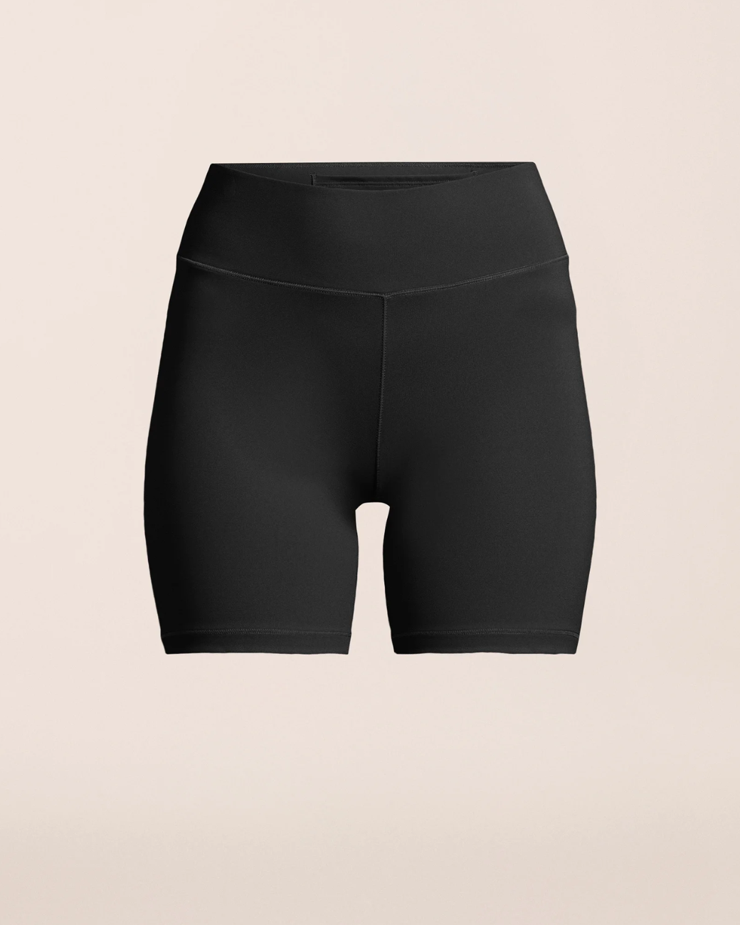 Essential Regular Waist Biker - Black