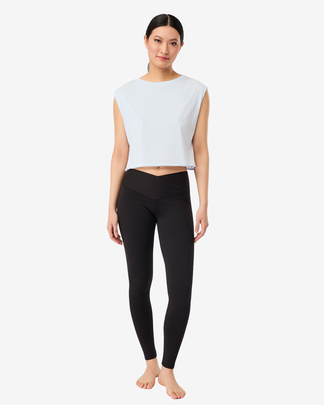Relaxed Fit Top - Baby Blue