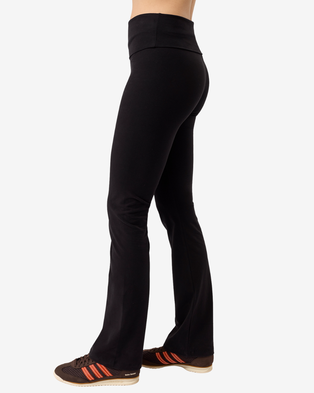 Yogahose Classic Rolldown - Black