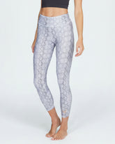 Leggings Lux - Snake Stone Black White von Kismet