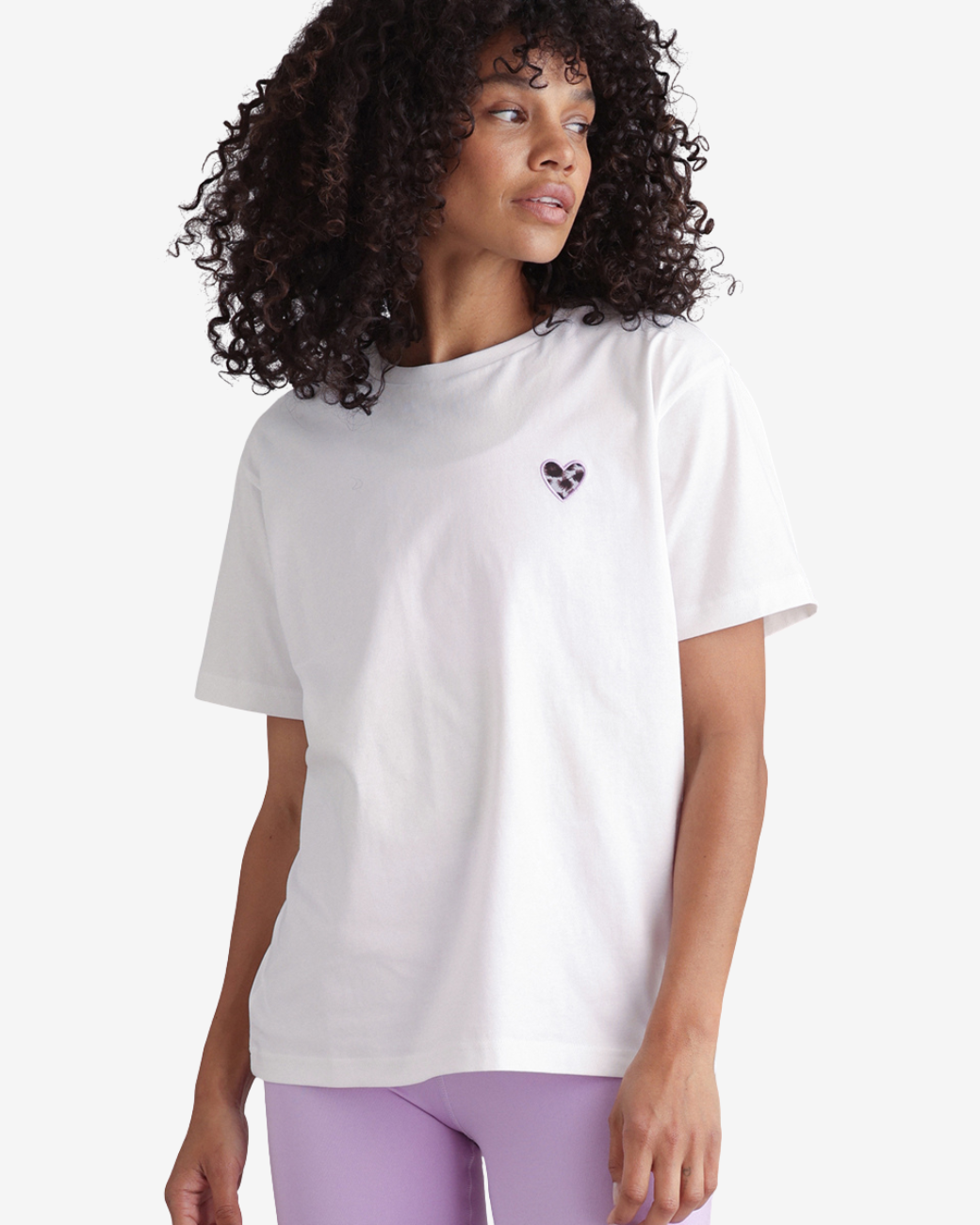 T-Shirt Leo Heart - White