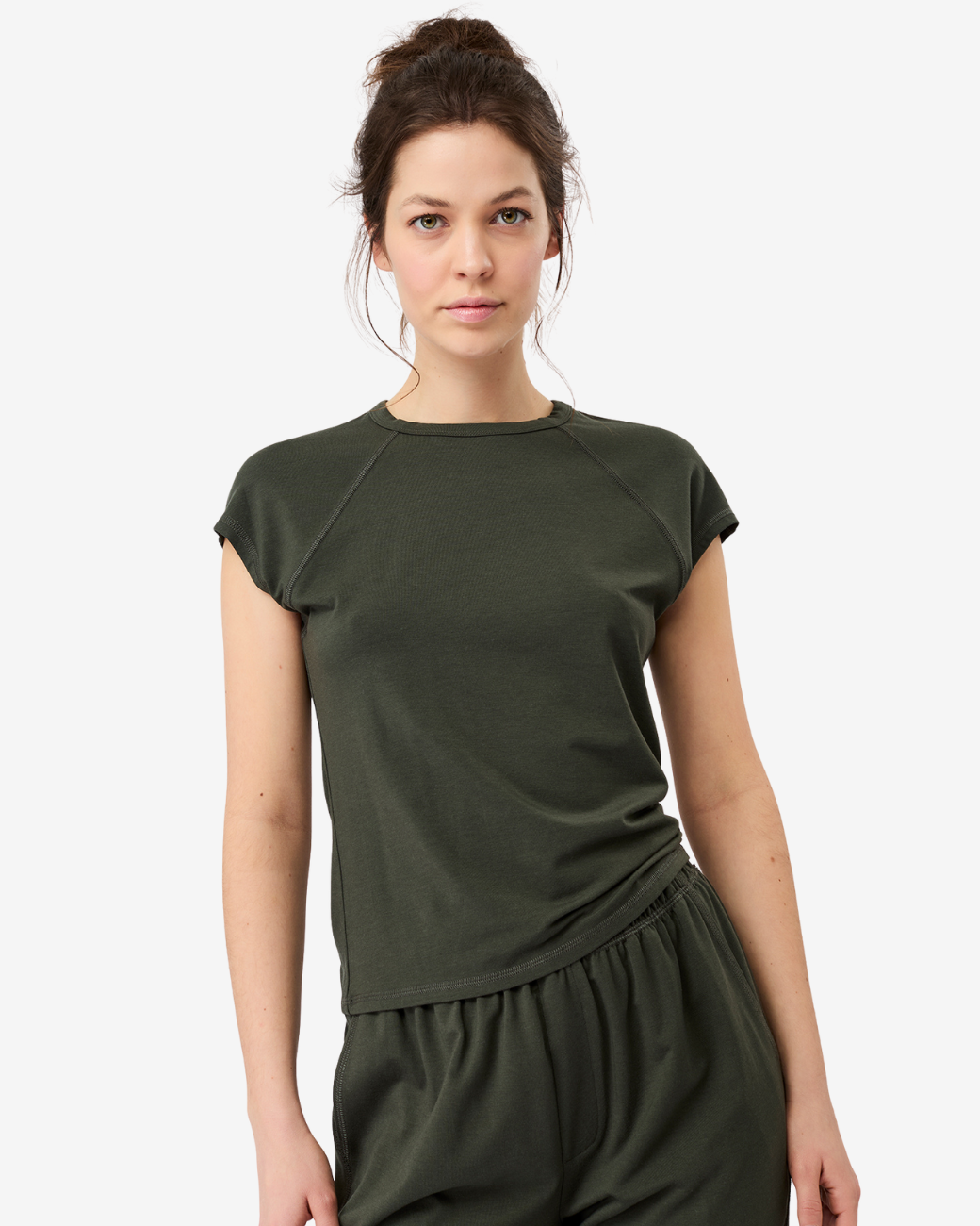 Slim Fit T-Shirt - Dark Olive
