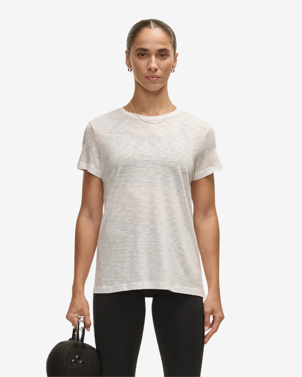 Soft Texture Tee - White