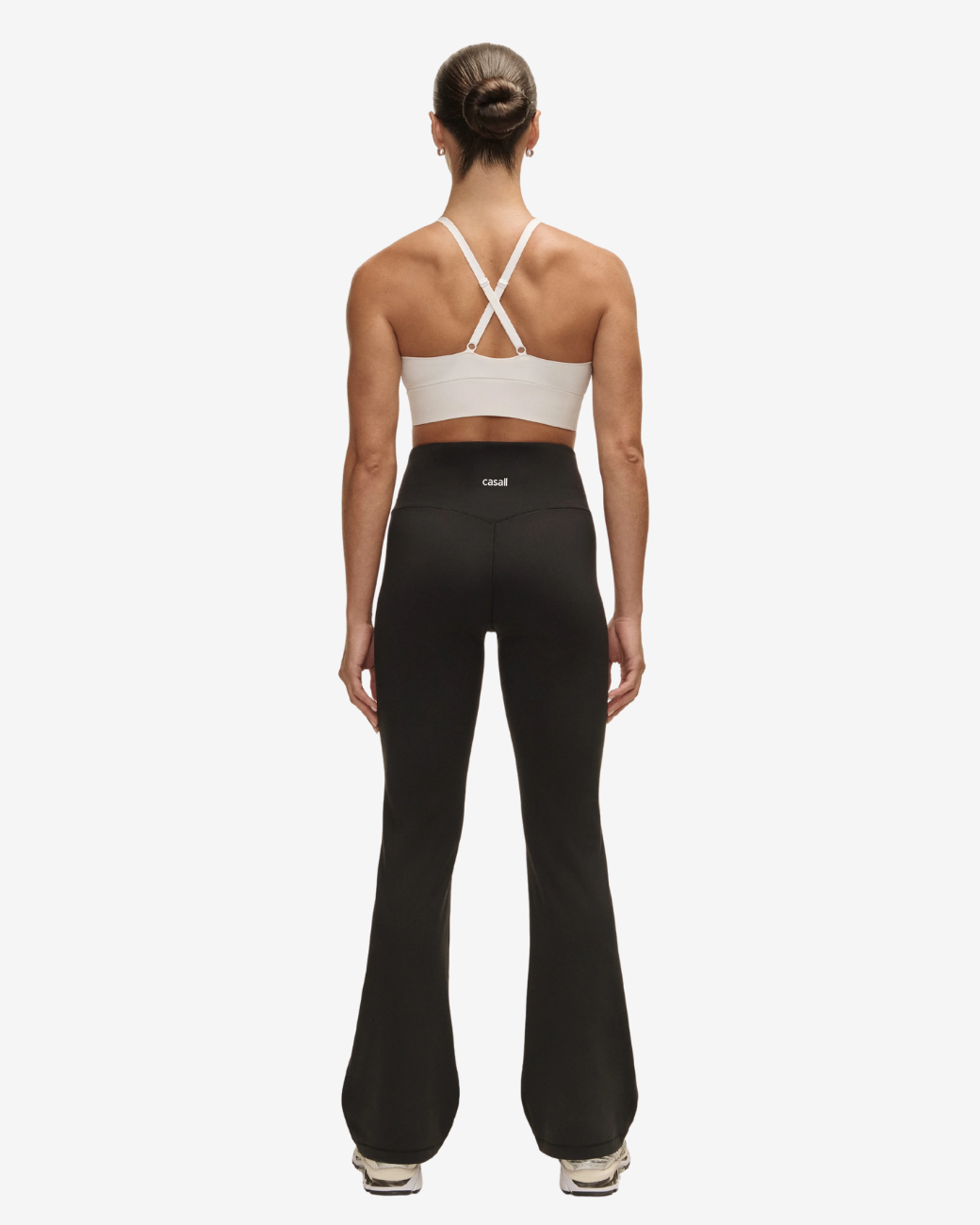 Soft Touch Flared Pants - Black