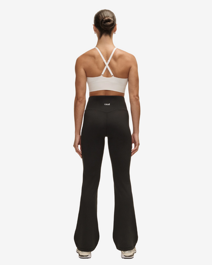 Soft Touch Flared Pants - Black
