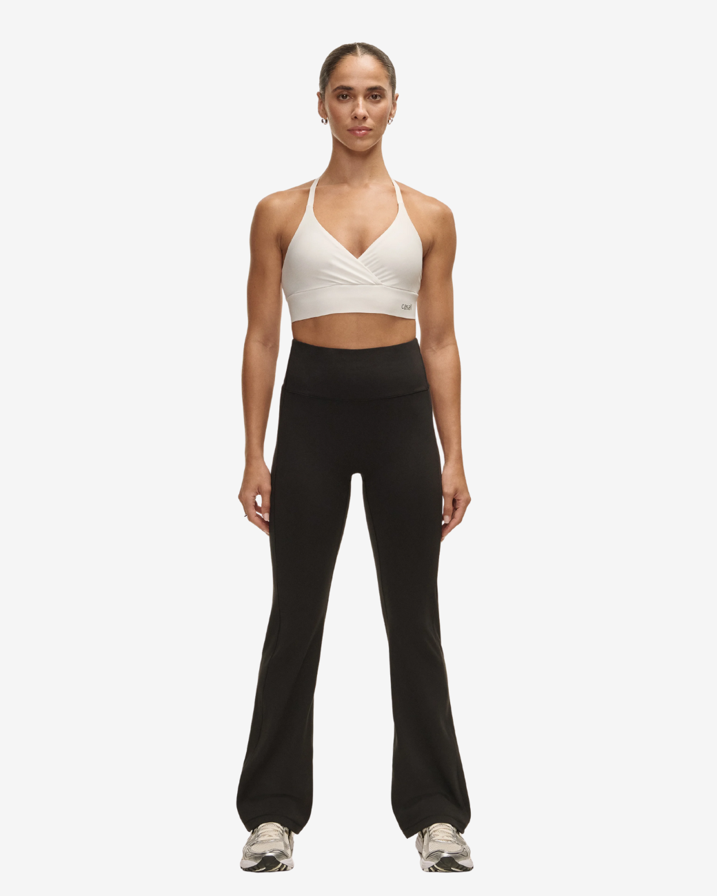 Soft Touch Flared Pants - Black