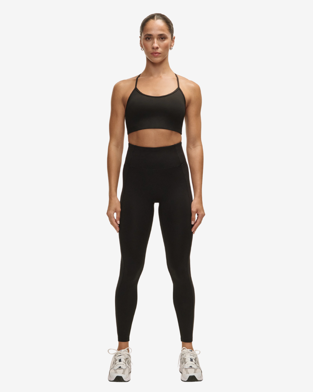 Soft Touch High Waist Leggings -  Black
