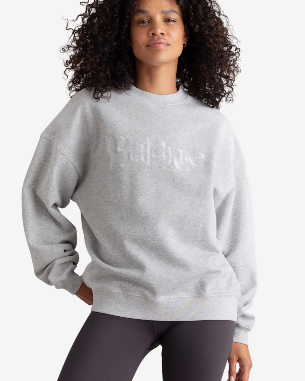 Sweatshirt Balance - Grey Melange