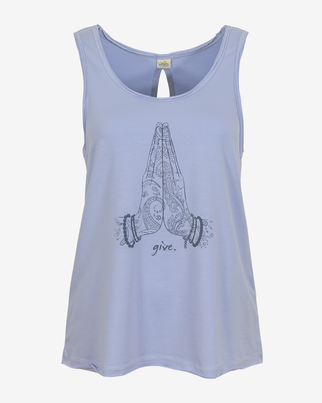 Top Alaska Give - Skyblue print