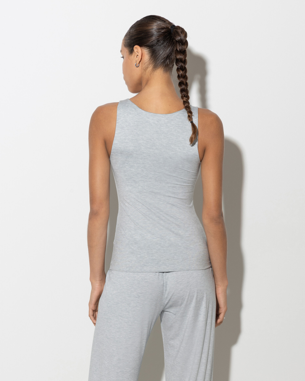 Top - Heather Grey Melange