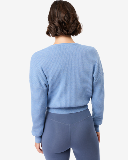 Front Tied Jumper - Ozone