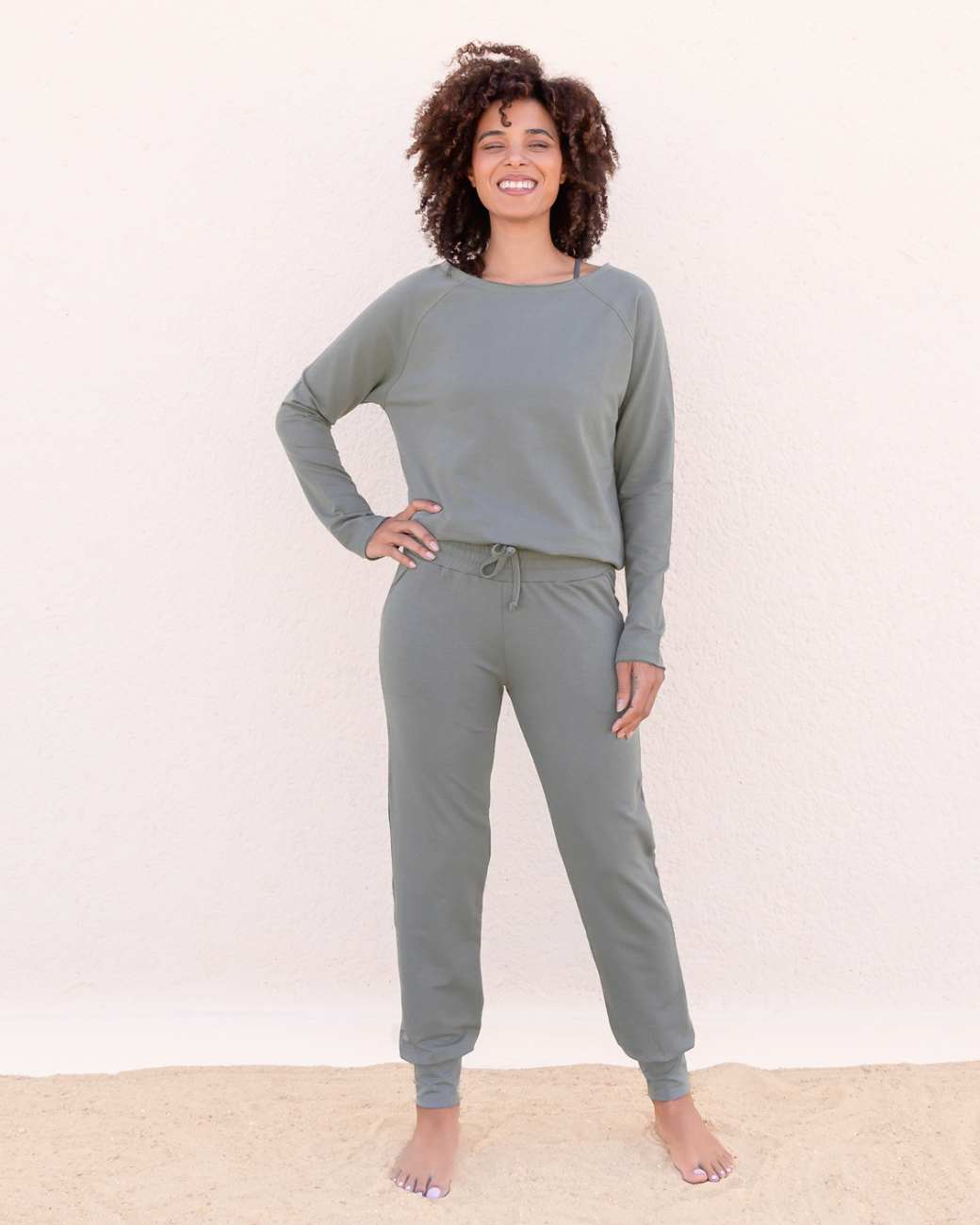 Yogahose Mandy - Agave