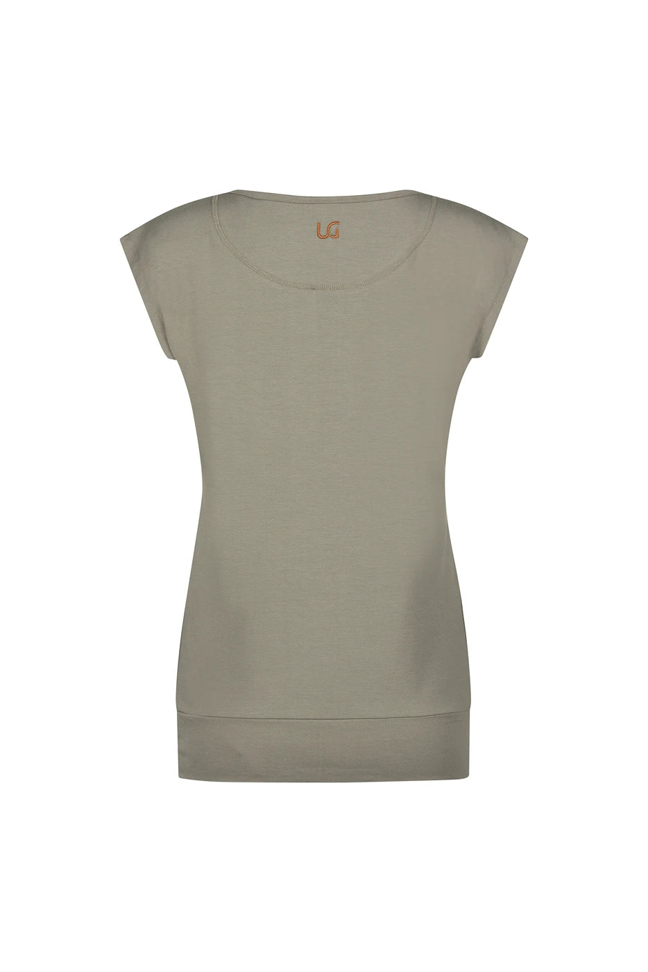 Asana Tee -  Smokey Quartz