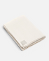 greenyogashop Everyday Blanket in Natur aus 100% handgewebter Baumwolle, ideal für Yoga und Meditation