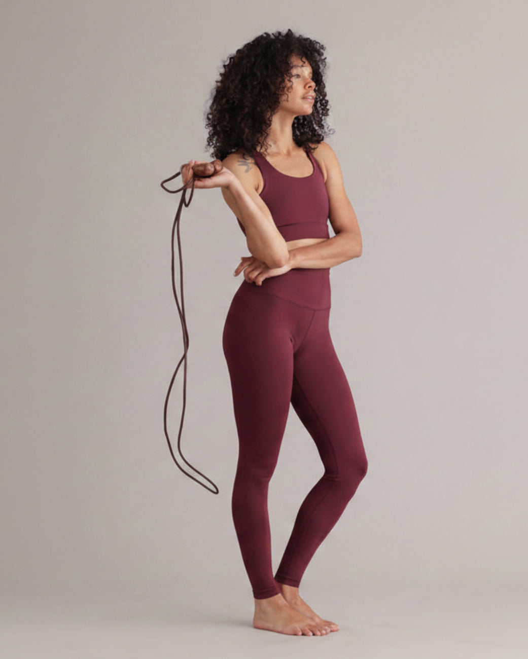 Leggings Always Dressed Italian Plum – Yogaleggings von Hey Honey