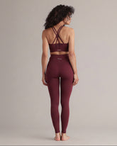 Leggings Always Dressed Italian Plum – Bewegungsaufnahme – Hey Honey