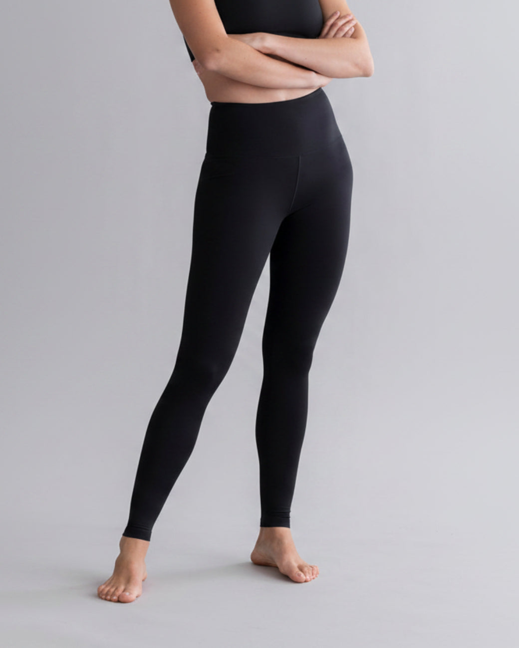 Leggings Cotton Touch Black – Detailansicht – Hey Honey